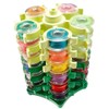Clover Stack n Store Bobbin Tower, Elastomer, Green, 1 (package