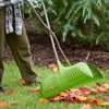 AMES Leaf Grabber Rake with Long Handle & Cushioned Grip