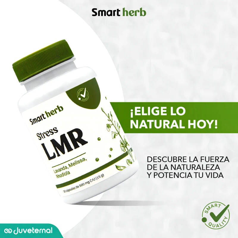 Anahuac Stress LMR Cpsulas Lavanda Rodiola Melissa Antiestrs