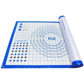 RUK Large Thick Non Stick Silicone Baking Fondant Mat Counter Mat 24" x 36"