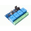 NOYITO 4-Channel Micro USB Relay Module USB Smart Control Switch