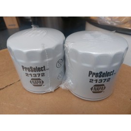 NAPA Pro Select 21372 Oil Filter - Qty 2