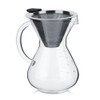 400ml Glass Hand Drip Coffee Maker Filter Pot with Scale