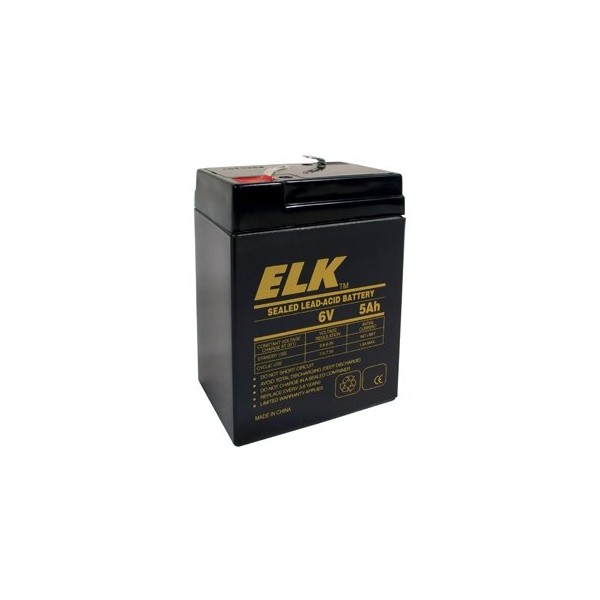 ELK ELK-0650 Sealed Lead Acid Battery 6V 5AH