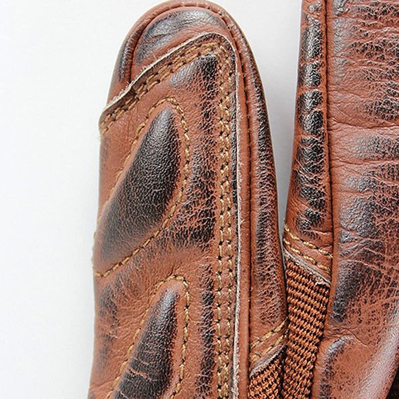 Trilobite Café Women's Motorcycle Gloves (Brown, S)