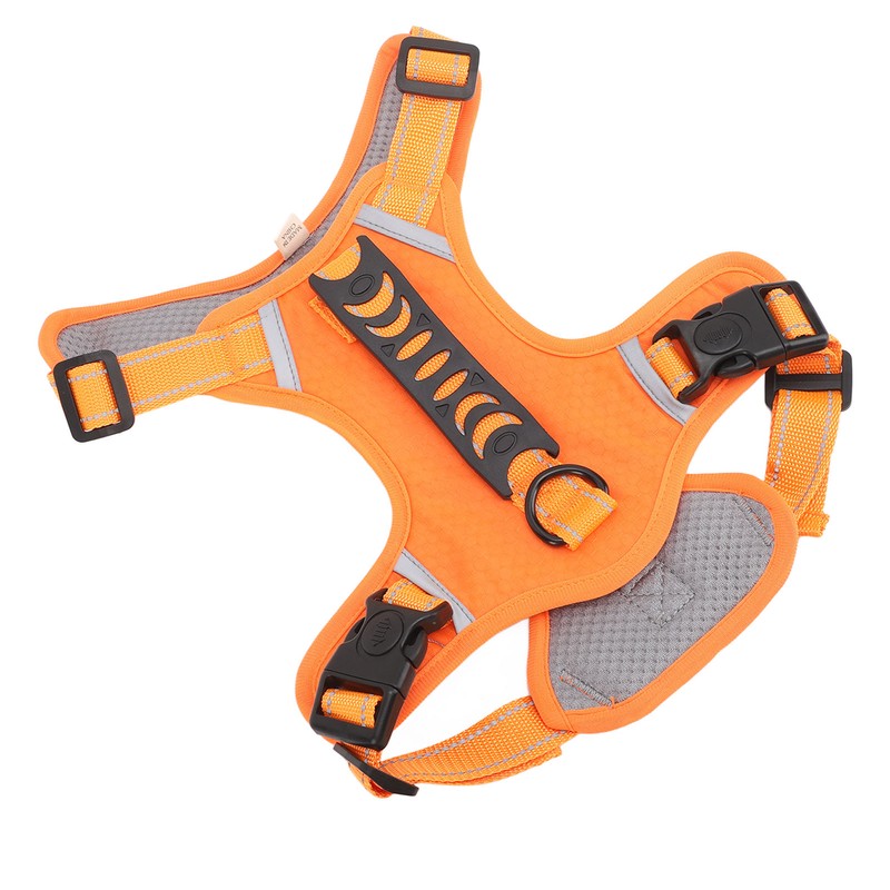 Dog Harness Escape Proof Pull Resistance Breathable Comfortable Adjustable Pet