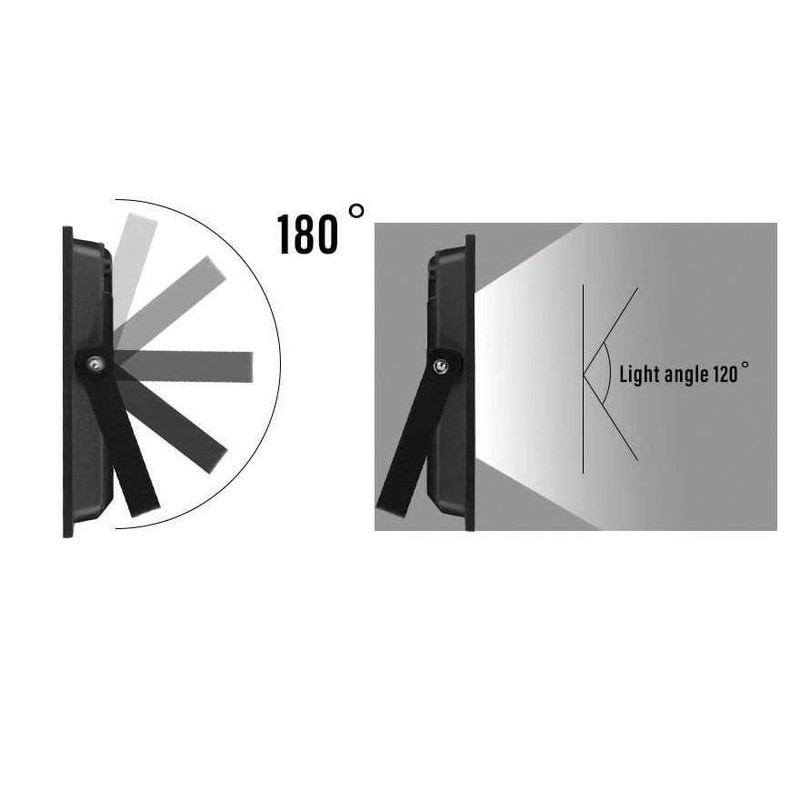 Velamp Padlight5 10 W IP44 SMD LED Spotlight 4000 K