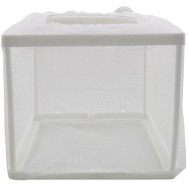 DGZZI Fish Tank Aquarium Underwater Separation Net with Suction Cup Eco Small Small Fry Separation Box Fish Tank Breeding Box Fish Farm Plastic Frame Fish Tank Separation Fish Breeding Net