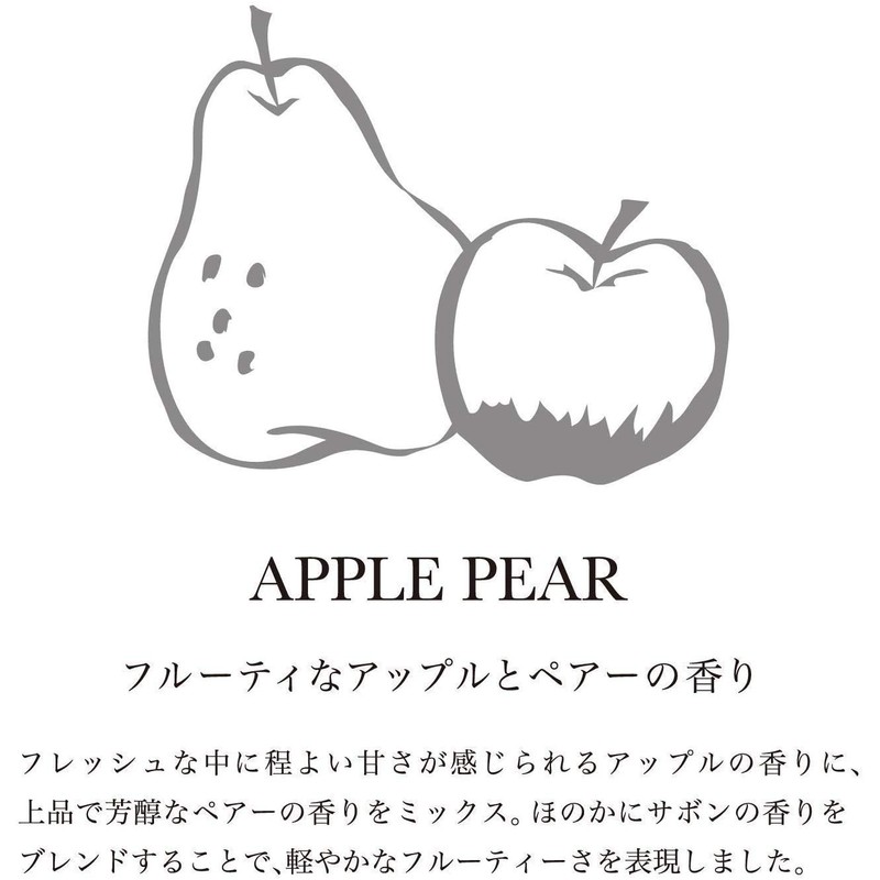 John's Blend OA-JON-19-4 Body Cream Soap, Moisturizing Ingredients, Apple Pear,