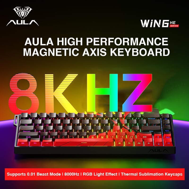 [New]Aula WIN68/WIN60 HE Magnetic Keyboard with Adjustable Actuation, Hall Effect