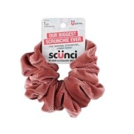 Scunci Jumbo Cord Scrunchie- Deep Pink