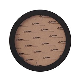 RAYLINEDO Round Picture Frame Wall Hanging Photo Frame Living Room Decoration Art Painting Wall Picture Frame (Black, 12 Inch)