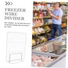 GRIRIW Freezer Partition Fridge Divider Chest Freezer Divider Cabinet Drawer