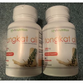 VHNutrition 2- Tongkat Extract 1200 mg 60 Capsules Hormone Support VHNutrition Exp 11/25