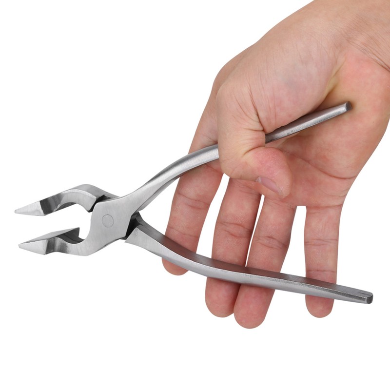 Leathercraft Leather Edge Adjustment Press Flatten Plier Clamp For Bag