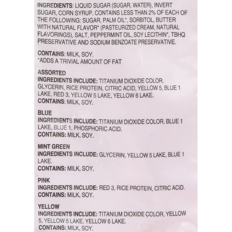 Party Sweets Pink Buttermints, 2.75 Pound, Appx. 350 pieces from