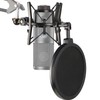 ATR2500X Microphone Spider with Pop Protection, Shock Mount Matching Microphone