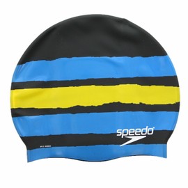 Speedo Swim Cap Adult Unisex Silicone Competition Swimming, Flash Forward 148