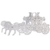 3D Wooden Horse & Carriage Pretty Princess Birthday, Princess Carriage
