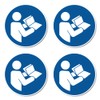 Follow instructions for use, mandatory sign: M002 - DIN EN