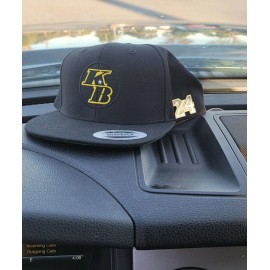 Original Kobe Bryant Gold Lakers 1.25" #24  KB Lpapel Pin WAFFLE BACK!