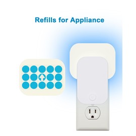 10 Pcs Refill Glue Cards Replacement Sticky Cards for Flying Insect Trap Indoor Plug-in Bug Catcher Zapper Light