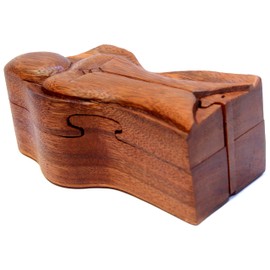 Brave Wings Hand Carved Wooden Small Storage Box ~ Mother ~ OOAK Ornament Sculpture Figurine Statue Unique Table Decoration Home Decor Gift for Christmas and Birthdays ~ 4257