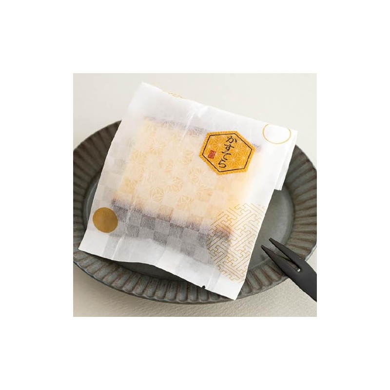 ヘッズ 日本製 銘菓シール 3×3cm 260枚 かすてら HEADS WMK-8S