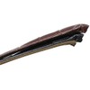 22mm 23mm 24mm Genuine Leather Curved End Watch Band Strap