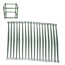 36 Pcs Stake Arms for Tomato Cage, 11.8 Inch Garden Stake Connectors Plastic Expandable Plant Supports Trellis Connectors for Climbing Plants Tomatoes Stakes Vegetables