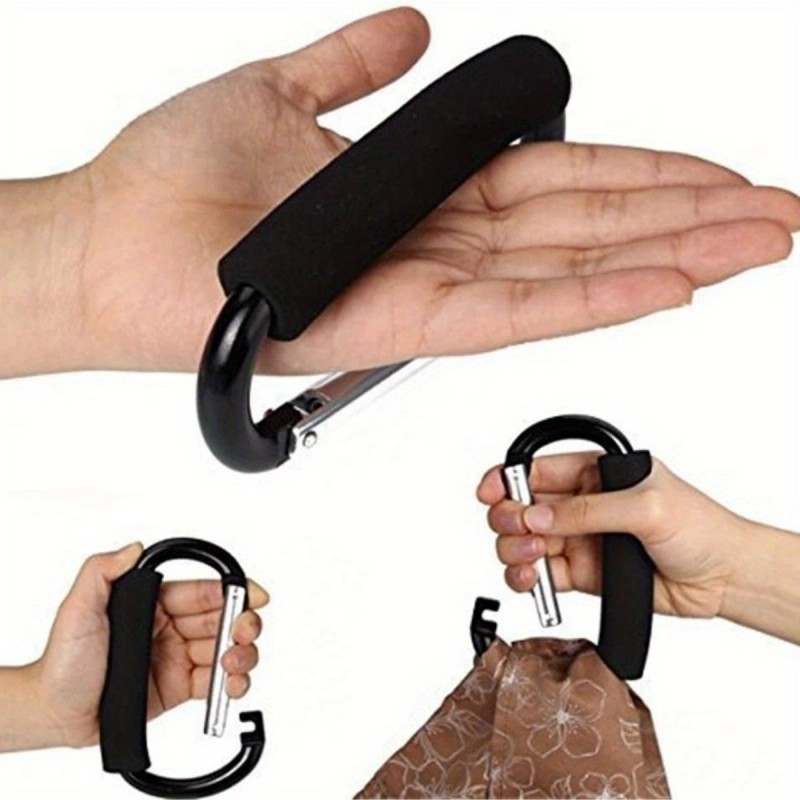 Unbranded Convenient and Durable Multi Purpose Stroller Hook - Ideal