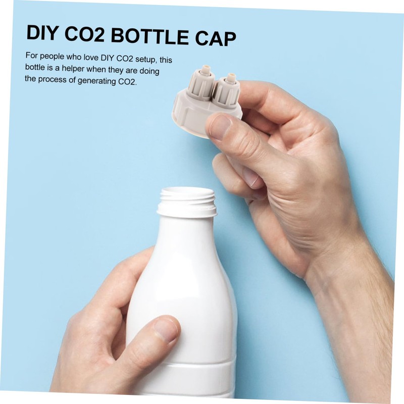 ABOOFAN 2Pcs DIY Cap for Aquarium Bottle Easy to Use