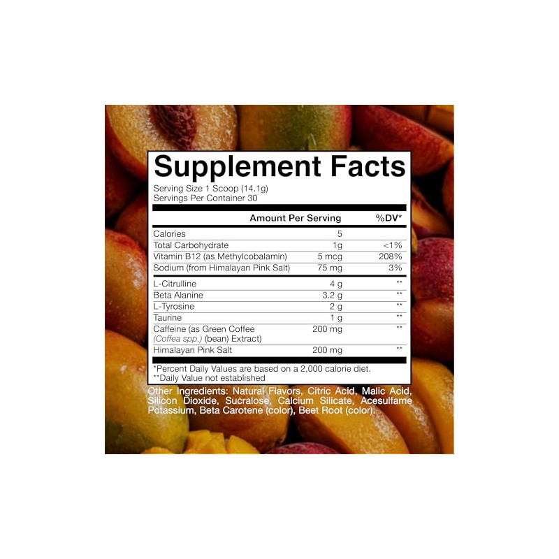 Raw cbum essential pre workout pre entrenamiento 30 servicios sabor