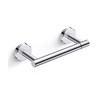 FORIOUS Toilet Roll Holder, Wall Mount Rustproof Stainless Steel Double