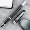 Cross Bailey Rollerball Pen, Black Lacquer &amp; Chrome, Metal Version,