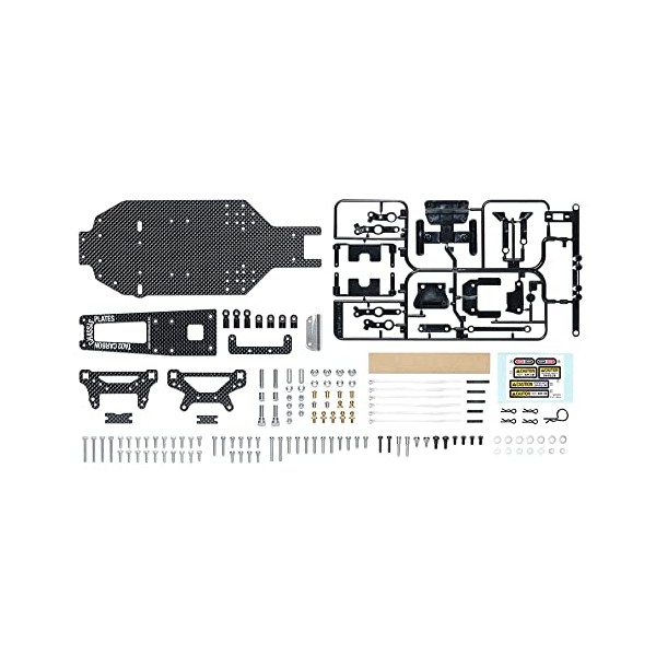 Tamiya 47479 1/10 Electric RC Car Special Planning No. 179 TA02 Carbon Chassis Conversion Set