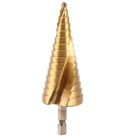 Step Drill Bit High Speed Steel Hole Cutter Tool with Hex Handle for Drilling Wood4mm~32mm