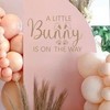 A Little Bunny is One The Way Baby Shower Balloons