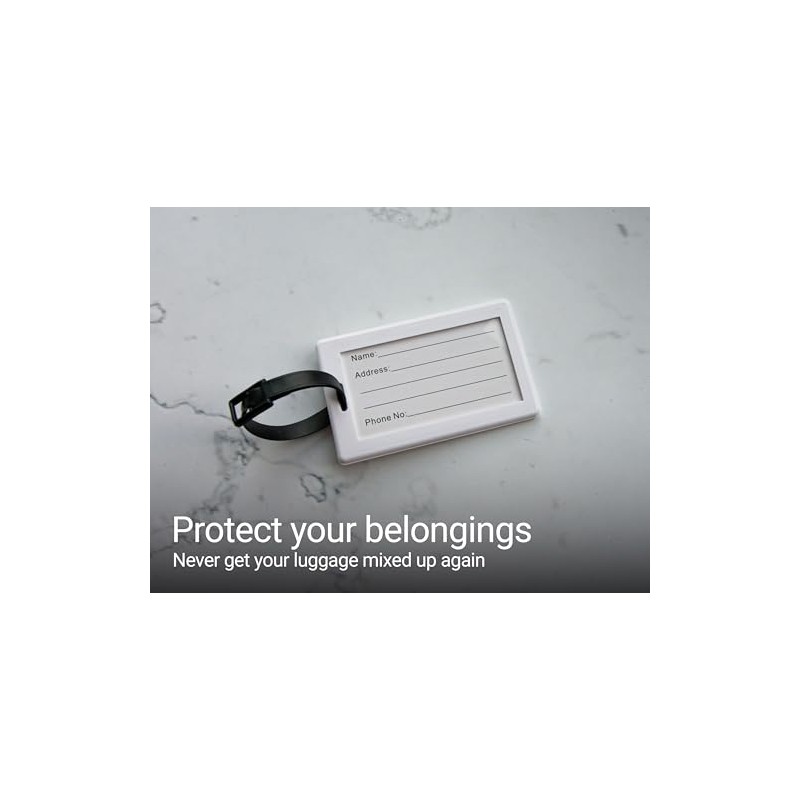 Dubai United Arab Emirates Design A Souvenir Luggage Tag 2-Pack