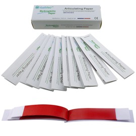 900 Sheets Dental Grade Articulating Papers by VASTMED | Micron Bite Articulating Paper & Film Doubled Side for Occlusal and Interproximal Adjustments