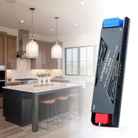 BRIMETI 12V LED Power Supply 300W LED Driver 25A LED Transformer AC 120V to 12V DC Low Voltage Switching Converter Constant Voltage Ultra Slim Adapter