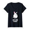 Womens Just a Girl Who Loves Bunnies Cute Bunny Rabbit