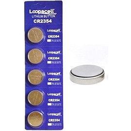 LOOPACELL 5 New CR2354 2354 CR 2354 3V Lithium Coin Cell Batteries