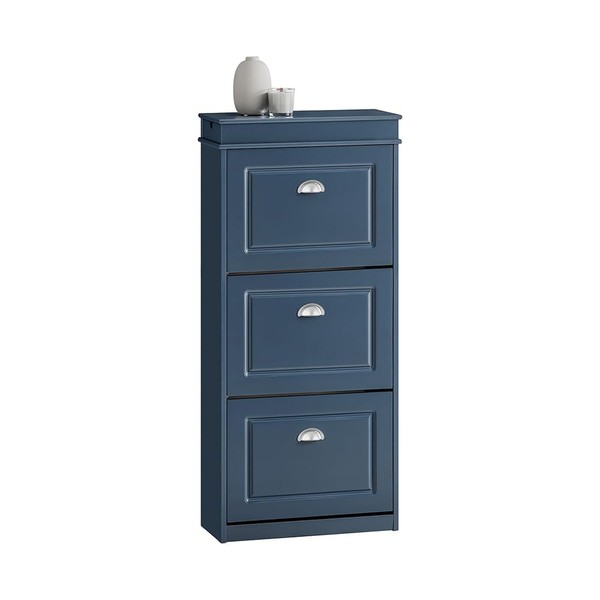 Haotian Shoe Cabinet with 3 Flip Drawers, Freestanding Shoe Rack