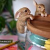 WHW Whole House Worlds Easter Bunny Rabbit Figurines, Set of