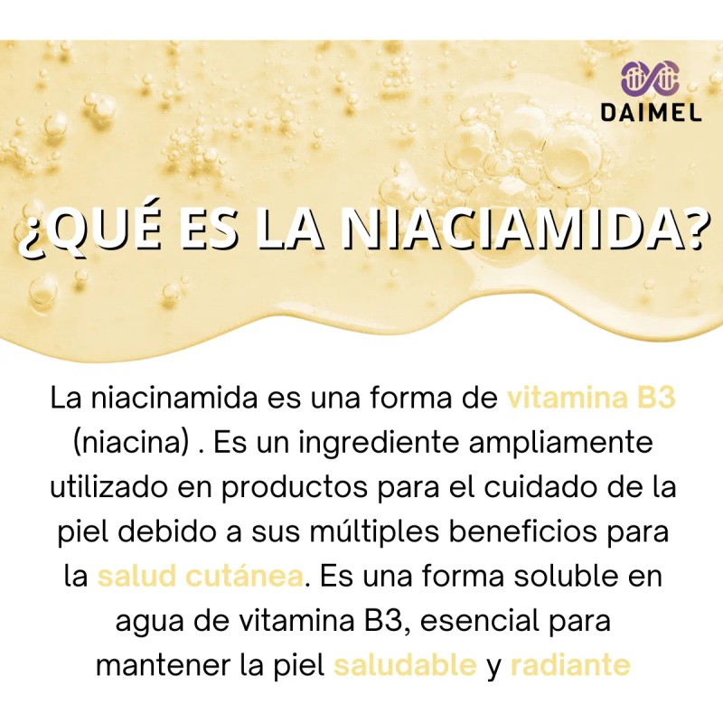 Niacinamida (niacina) Vitamina B3 100% Pura En Polvo 1kg