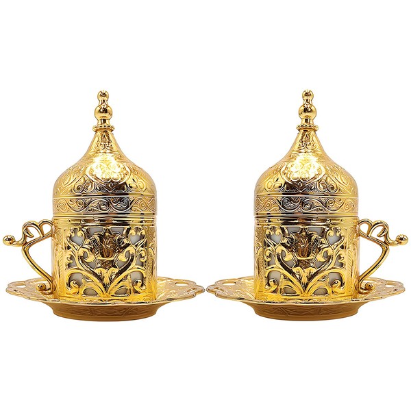 Kuchengerate Premium Turkish Coffee Cups - Set of 2 -