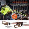 Ergodyne Fall Restraint Harness and Lanyard, Fall Prevention Safety System