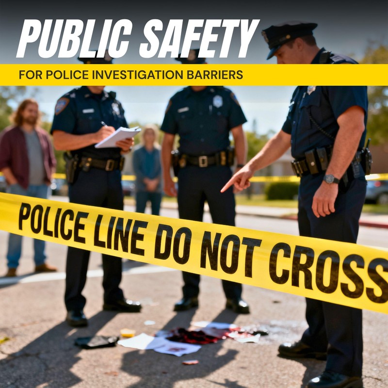Police Line Do Not Cross Barricade Tape 6 Pack 3