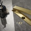 16 Inch Linear Bathroom Shower Rectangular Floor Drain New Type